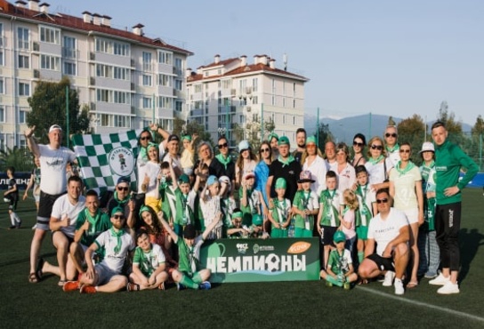 2-й Всероссийский фестиваль, впервые в Сочи! Более 450 футболистов со всей России.